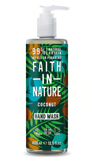 Антибактерильное жидкое мыло Faith in nature 300 мл с маслами Кокоса и семян Подсолнечника